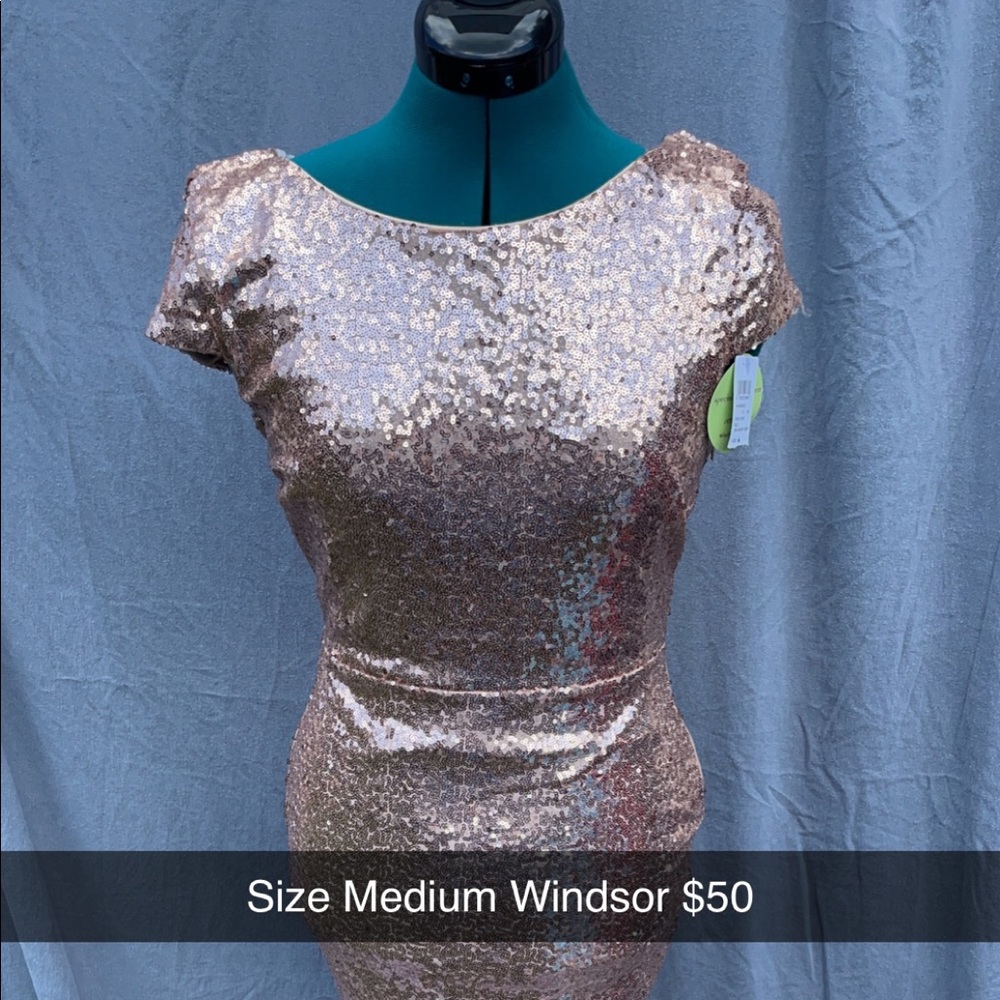 Windsor gold dress